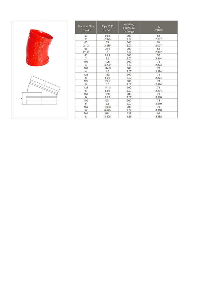 90° Elbow – XGQT01 (Short)