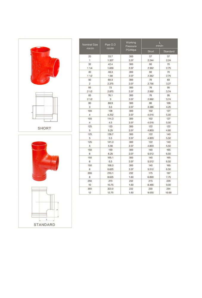 Equal Tee – XGQT03 (Standard)
